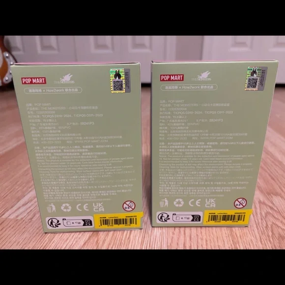 Pop Mart The Monsters Exciting Macaron Labubu - Lychee Berry - Picture 2 of 4